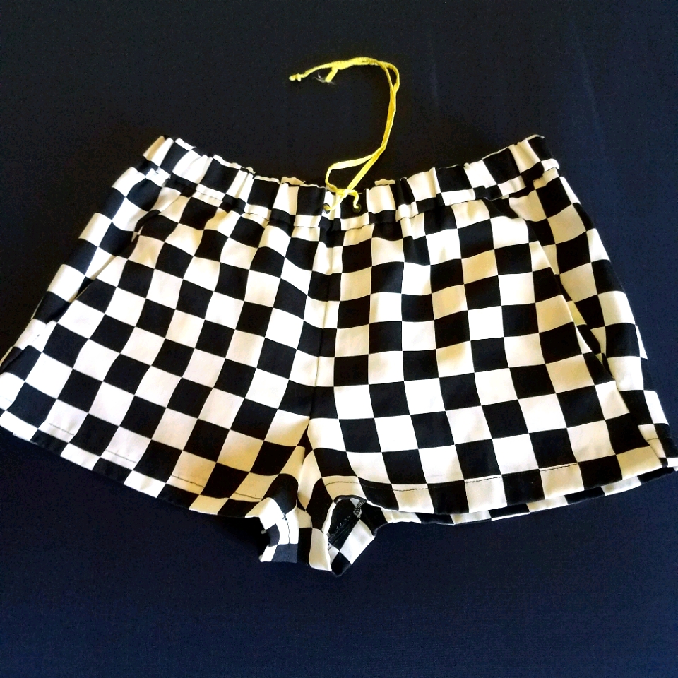Zara Basic Checkered Short